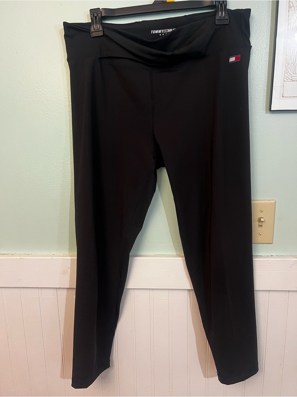 Tommy Hilfiger Black Performance leggings pants size xl
